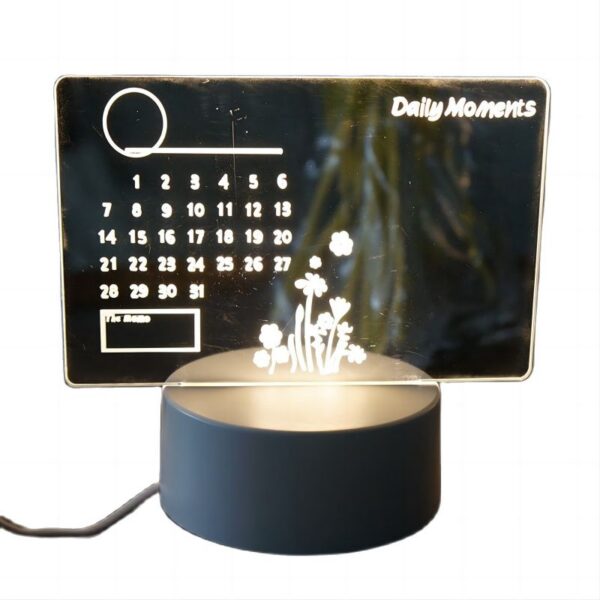 e9bb70aaa04eca97 Creative LED Note USB Rewritable Message Board Warm Soft Light For Children Girlfriend Decoration Night Lamp