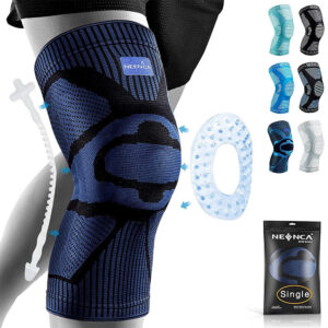 e9bbfc67a34923ed NEENCA Knee Brace Support with Side Stabilizers Patella Gel Knee Compression Sleeve for Knee Pain Meniscus Tear Injury Recovery