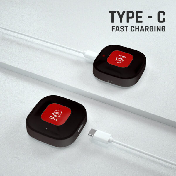 e9c7307978b3f75f Tuya Smart WiFi Sos Panic Button Built-In Battery, Alarm For Elderly/Pregnant Women/Children Usb Charging APP Alart Notification
