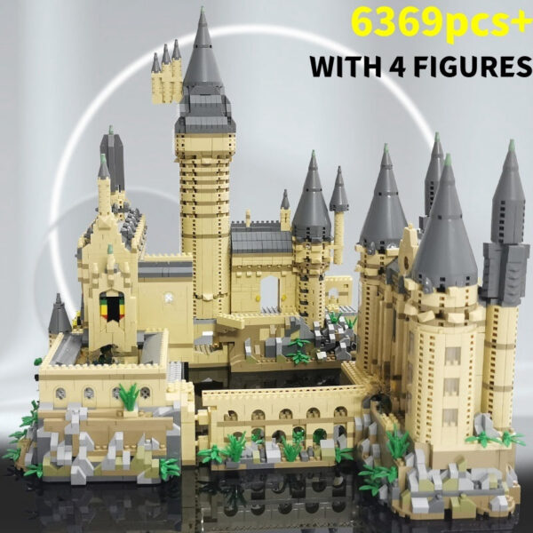 e9c73200e5a079bf Micro Bricks City Creative Medieval Magic Castle Series School Architecture Palace Model Building Blocks Gifts Kid Assembly Toys