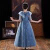Kids for Girls Costumes Wedding Birthday New Year Party Evening Elegant Princess Summer Children’s Dress 4-12 Yrs K103