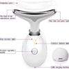 Lifter EMS Neck Face Lifting Massager Skin Tighten Device LED Photon Anti Wrinkle Double Chin Remover