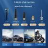 e9cb5b892ce27f6b Wireless Air Pump 150psi Touch Screen Portable Electric Tire Inflator For Car Bicycle Motorcycle Mini Air Compressor Injector