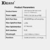 Xicom Mini RPOE 1.25G Media Converter Slot SFP Transceiver Module 5V DC Type-C input 1 SFP Slot 1 RJ45 Ethernet SFP Fiber Switch