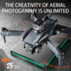 e9d929fb55f35fa4 KBDFA P25 Drone 4K 8K HD Camera Aerial Photography Foldable RC Quadcopter Obstacle Avoidance Mini UAV Remote Control Toys
