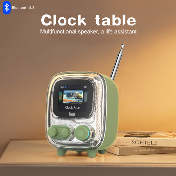 Divoom T-tiivoom-2 Mini Retro White Noise Portable Vintage Sleep Aid Bluetooth Speaker high quality Subwoofer