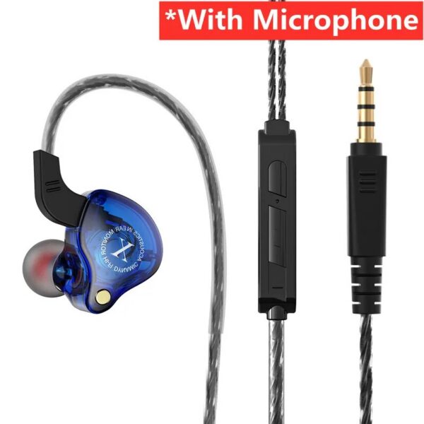 e9f1ba8358edf686 X2 In-ear Sports Ear Wrap HIFI Heavy Bass Wired Mobile Phone Music Super Clear Sound Quality Gaming Headphones