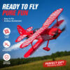 e9f72e26137201cd New WLtoys Remote-Controlled Aircraft Brushless Motor 3D/6G with Gyroscope Dual Wings Four Channel Airplane Boy Toy Gift