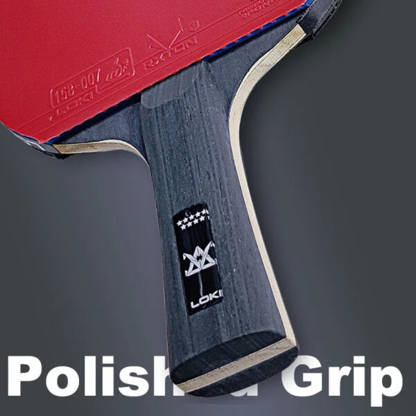 e9fc8115f2fa2676 LOKI ARTHUR 9 Star Table Tennis Racket Carbon Offensive Lightweight Ping Pong Racket Paddle Bat with Sticky Rubber ITTF Approved