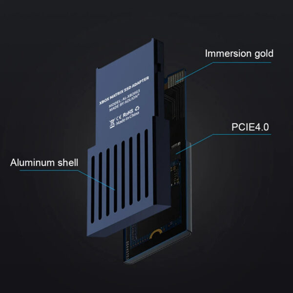 ea1cc5c191c6a25d NVME 2230 SSD Adapter for Xbox Series-X/S External Console Conversion Box M.2 Hard Drive Storage gaming accessories