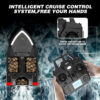 VWVIVIDWORLD Brand,High Quality,Dual Battery,Long Battery Life,Large Capacity,GPS RC Boat,Remote Control Bait Boat