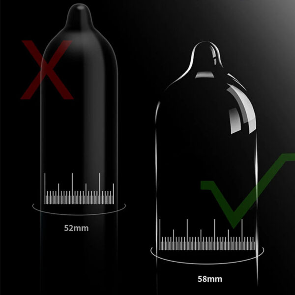 ea39294ffd66afd8 Large Size Condoms XXL Ultrathin Sex Toys Cock Penis Sleeves Extra Lubricated Latex Condom Contraception Sex Products for Men 18