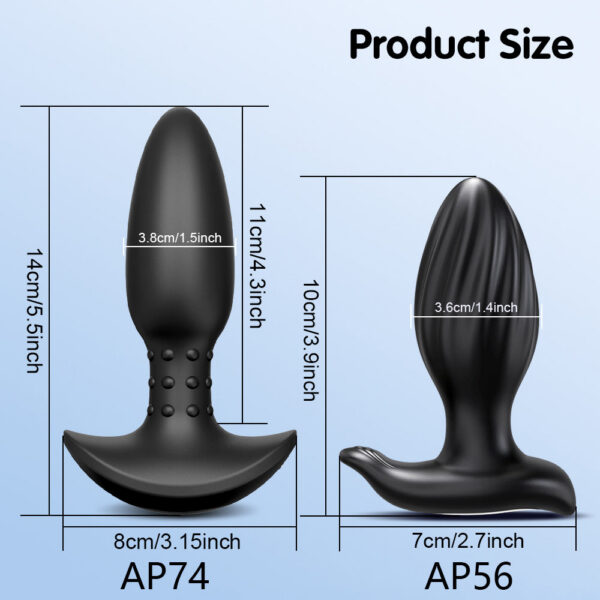 APP Control Rotation Butt Vibrator Women 360° Wiggle Prostate Massager Anal Plug Gay Sex Toy for Men