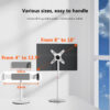 Keepro Portable Height Adjustable Vesa Tablet Stand Free Standing Low Profile Desk Mount Monitor support