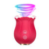 ea766d94baf0ac4d Rose Toy Dildo Thrusting Vibrator for Women Egg Clitoris Sucker Stimulator Tongue Licking Wiggle Adults Goods Sucking Sex Female