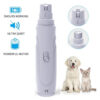 ea7f901181c3c319 Electric Pet Grinder 2-Speed Rechargeable Dog Nail Clipper Cat Cutter Grooming for Medium & Small Puppy Trimmers Supplies