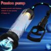 LCD Electric Enlargement Extend Trainer Male Masturbators Cup Dick Pump Sex Toys for Men