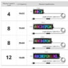 eac9a8b67242e581 Matrix Pixel Panel, Scrolg Bright Advertising Signs, Flexible USB 5V LED Car Sign Bluetooth App Control
