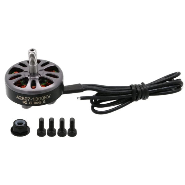 eacfe8ee5e0105dc 4pcs/lot Angel A2807 KV1300 6S/ 1500KV 5S/ 1700KV 4S Brushless CW Motor For 7inch Long Range FPV Freestyle Drone Accessories