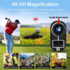 NORM Professional Laser Distance Meter Golf RangeFinder with Slope Trectory Compensation