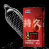 eaf76d82ab67a3e0 Ultra Sensitive Condom with Mace Pointed Design 10 PCS Lubricated Latex Condom Natural Feeling Safety Sex Accessories