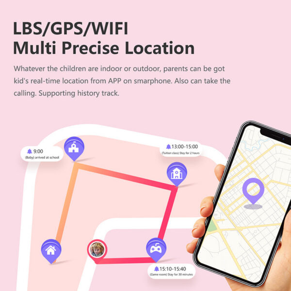 eaf8fed446f66fe5 LT21 4G Smart Kids GPS WIFI Video Call SOS IP67 Waterproof Child Smartwatch Camera Monitor Tracker Location Phone Watch