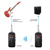 M-VAVE WP-5G 5.8G Wireless Guitar System Rechargeable Audio Transmitter Receiver Guitar Amplifier Guitar Accessory Type-C Cable