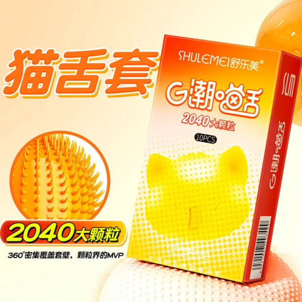 eb09e91faca66f25 10PCS With 2040 Spot Spikes Condoms For Men G Point Stimulation Adult Supplies Big Dots Penis Sleeve Delay Ejaculation Sex Toys