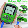 Rechargeable Fiber Tester 4 in 1 Mini Optical Power Meter -70~+10dBm & Visual Fault Locator & Rj45 Network Test & LED Lighting