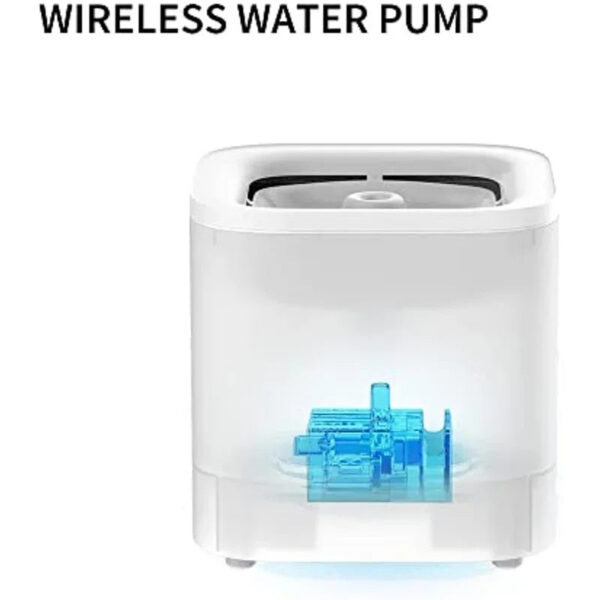 PETKIT 63oz/1.85L Pet Fountain for Cats and Small Dogs Super Quiet Hygienic Auto Power-Off Cat Water Dispenser