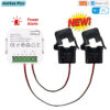 eb3c68c1acab378e Tuya Smart New WiFi Energy Clamp Bidirectional Meter with Buzzer Alarm for Threshold App Monitor Export Import Power AC110V/240V