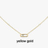 eb519d6438a8539c Cmon Kstar Classic Sterling Sier Plated Gold High Quality Moving Diamond Women's Necklace Pendant Exquisite Gift