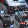 eb51b4cf524b465a For Volkswagen UP Armrest Box For Skoda Citigo VW UP Seat Mii Car Armrest Console Storage Box Cup Holder Car Accessories