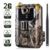 eb52362de94376a9 20MP 1080P Wildlife Trail Camera Cellular Night Vision 2G SMS MMS P Wireless Hunting Cameras HC900M Surveillance