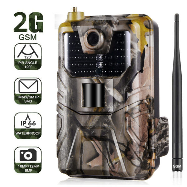 eb52362de94376a9 20MP 1080P Wildlife Trail Camera Cellular Night Vision 2G SMS MMS P Wireless Hunting Cameras HC900M Surveillance