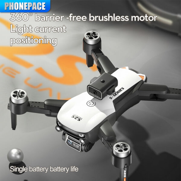 S2S 8K Drone 5G GPS Fly Toy HD Aerial Photography Dual-Camera Omnidirectional Obstacle Brushless Avoidance Quadrotor