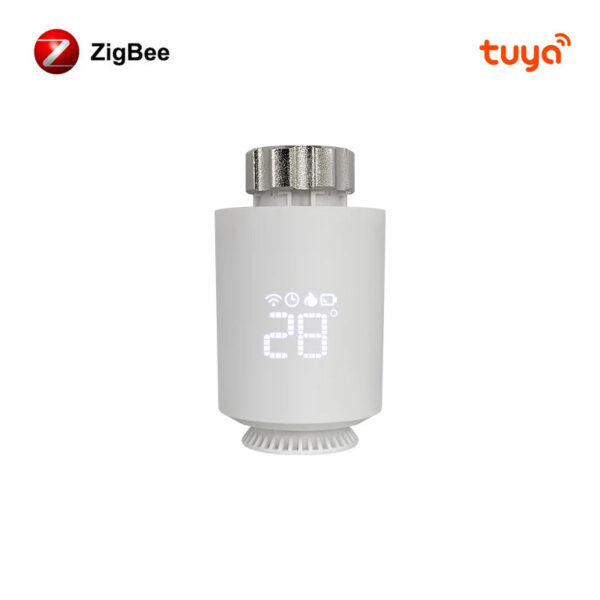 eb70d0c98054364f AVATTO Tuya ZigBee3.0 Smart Thermostat Radiator Actuator TRV Thermostatic Valve Controller Works With Alexa Google Home Alice
