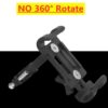 eb80314e26920240 Metal Motorcycle Bike Phone Holder Aluminum Alloy Anti-slip Bracket GPS Clip Universal Bicycle Stand Support for All Smartphones