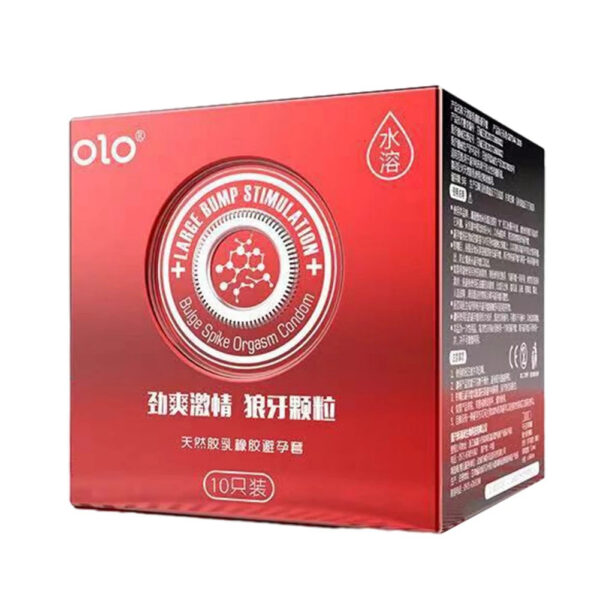OLO ULTRA THIN CONDOM 0.01 Feeling Penis Sleeve Hyaluronic Acids Rubber Latex Ejaculation Delay Dotted Condoms Intimate Sex Toy