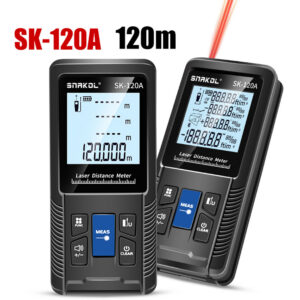 eb8ead22db070f13 Intelligent Rangefinder Digital Laser Distance Meter with Single Continuous Volumes Area Pythagoras Measurement 70M-120M