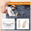 Rechargeable hearing aids seniors noise reduction ,Digital Amplifiers for Hearing Loss, with charging case.