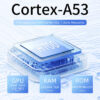 ANBERNIC RG 40XXV 64 Bit ux Retro Handheld Game Console 4.0'' IPS Screen Supports 5G WiFi Bluetooth HD-Support Output RG40XXV