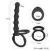 eba8eb59c14dd87a Double Penetration Anal Dildo Butt Plug Vibrator Men Strap On Massage Vagina Plugs Adult Sex Toys For Couples 18+