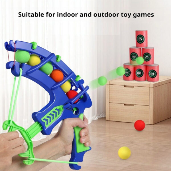 ebbc30332f375be0 Montessori Throw Sport Sgshot Target Sticky Ball Dartboard Basketball Board Games Educational Children's Outdoor Game Toy