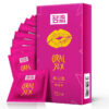 ebc7e41e9352e546 OLO Oral Sex Condom for Men Women,10pcs 52MM Cherry Flavour Ultra Thin Condoms,Natural Latex Intimate Sex Products for Adults