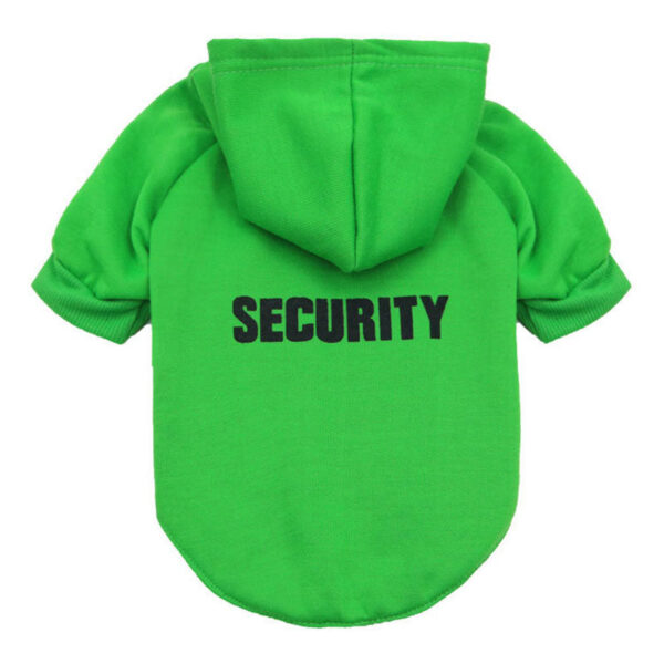 Security Clothes Cat Coats Jacket Hoodies Cats Outfit Warm Clothing Rabbit Animals Pet Costume For Small Dogs