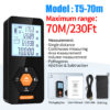 Aicevoos Digital Rangefinder 50M 70M 100M 120M Distance Meter Trena Laser Tape Measure Roulette Range Finder