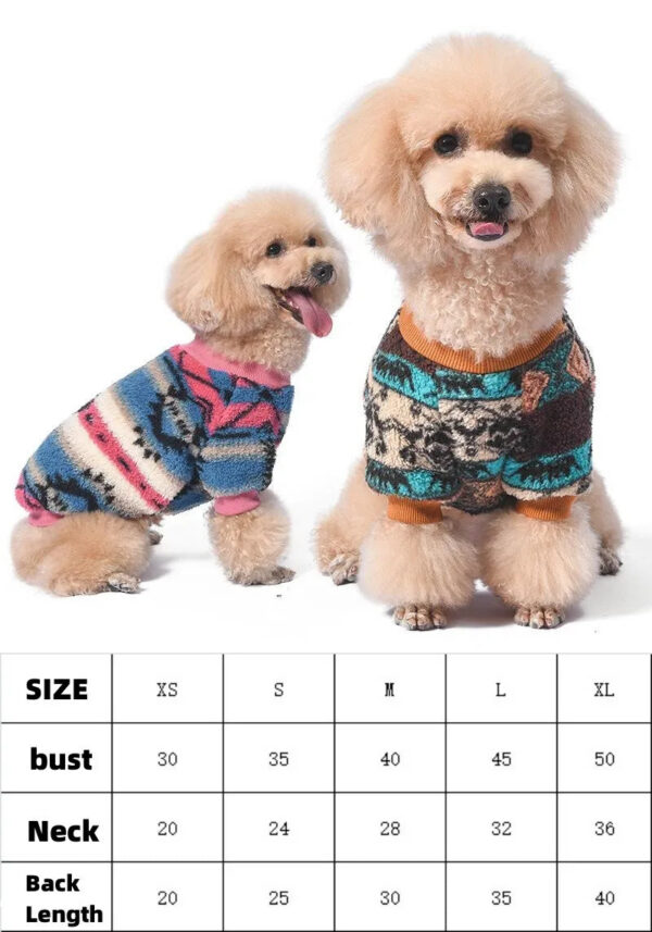 ebe51408f501fd49 Warm Small Dog Coats Jacket Winter Clothes for Dogs Cats Clothing Chihuahua Cartoon Pet Sweater Costume Apparels