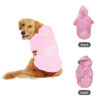 ebfbdf245d41e767 Pet Clothes Adidog Dog Hoodies Autumn Winter Warm Coat for Large Dogs Jacket Sweater Puppy French Bulldog Clothing