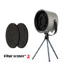 2024 New Portable Exhaust Fan Small Kitchen Extractor Barbecue USB Supply Desktop Range Hoods Mini Suction Cooker Hood